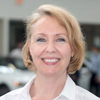 Jennifer Belander at Audi Beverly Hills - A Fletcher Jones Company